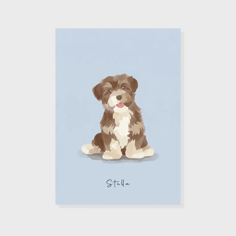 Print File / Dusty Blue