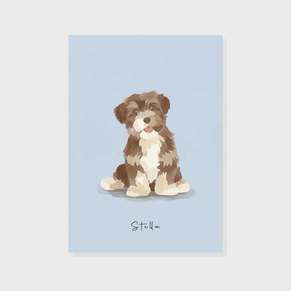 Print File / Dusty Blue