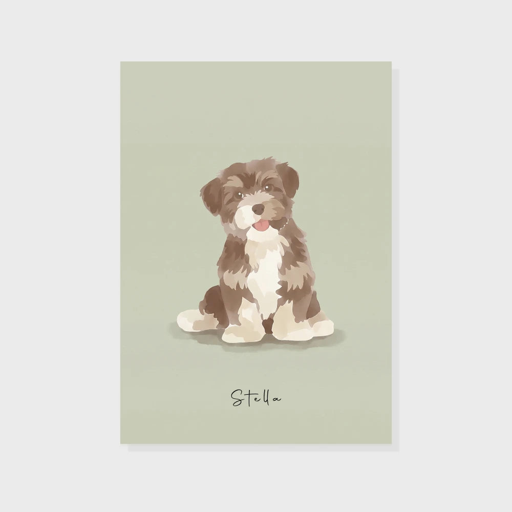 Print File / Sage Green