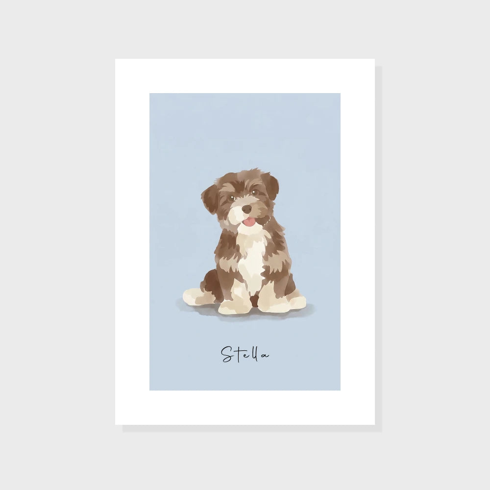 Print File / Dusty Blue