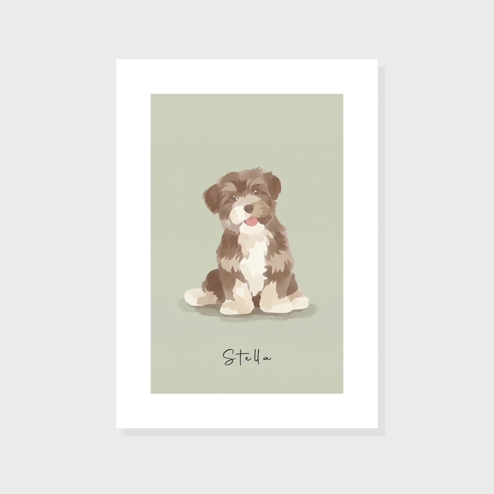 Print File / Sage Green