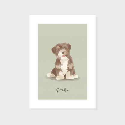 Print File / Sage Green