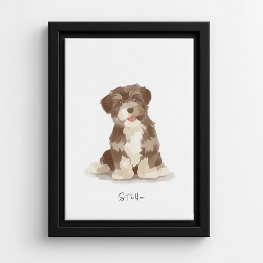 Black Canvas / Soft White