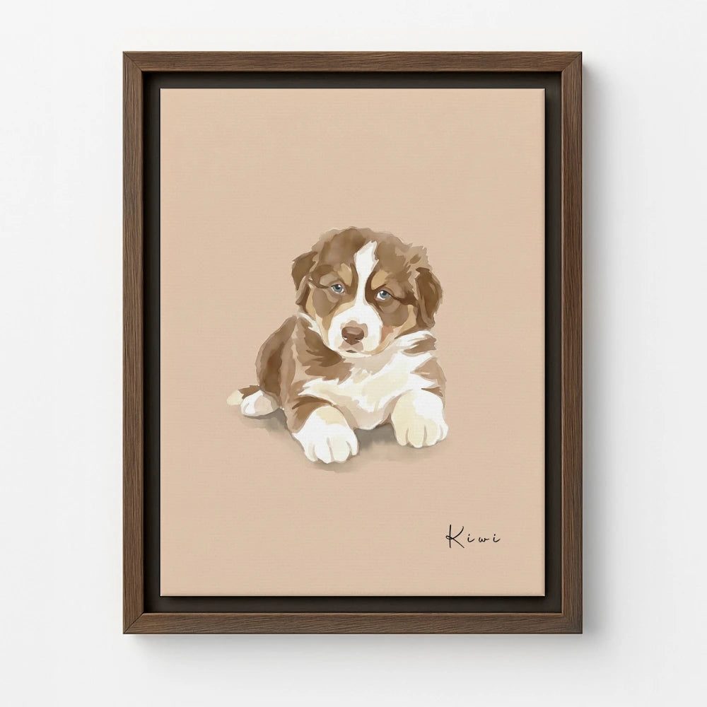 Brown Canvas / Sand Beige