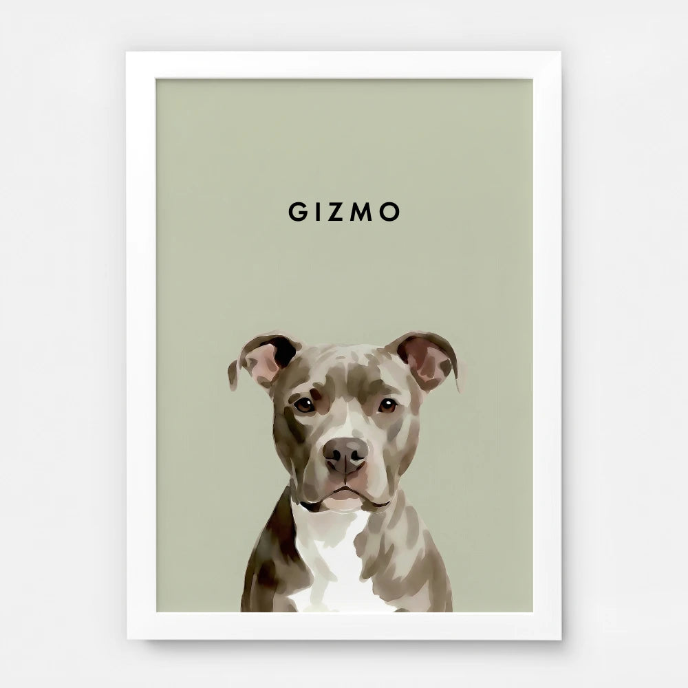 White Matte / Sage Green